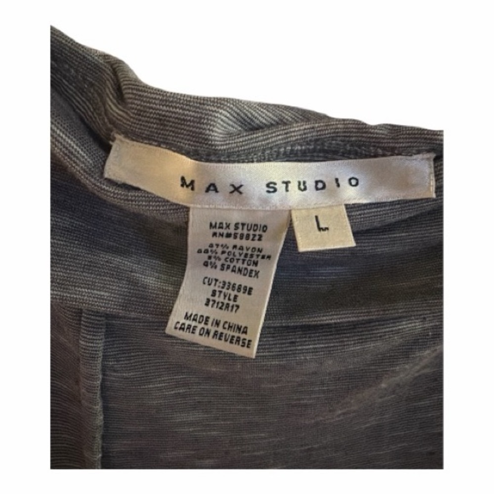 Max Studio Charcoal Knit Maxi Skirt - Picture 5 of 5